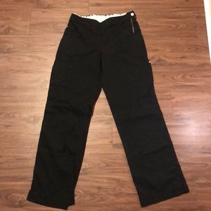 Black Koi scrub pants